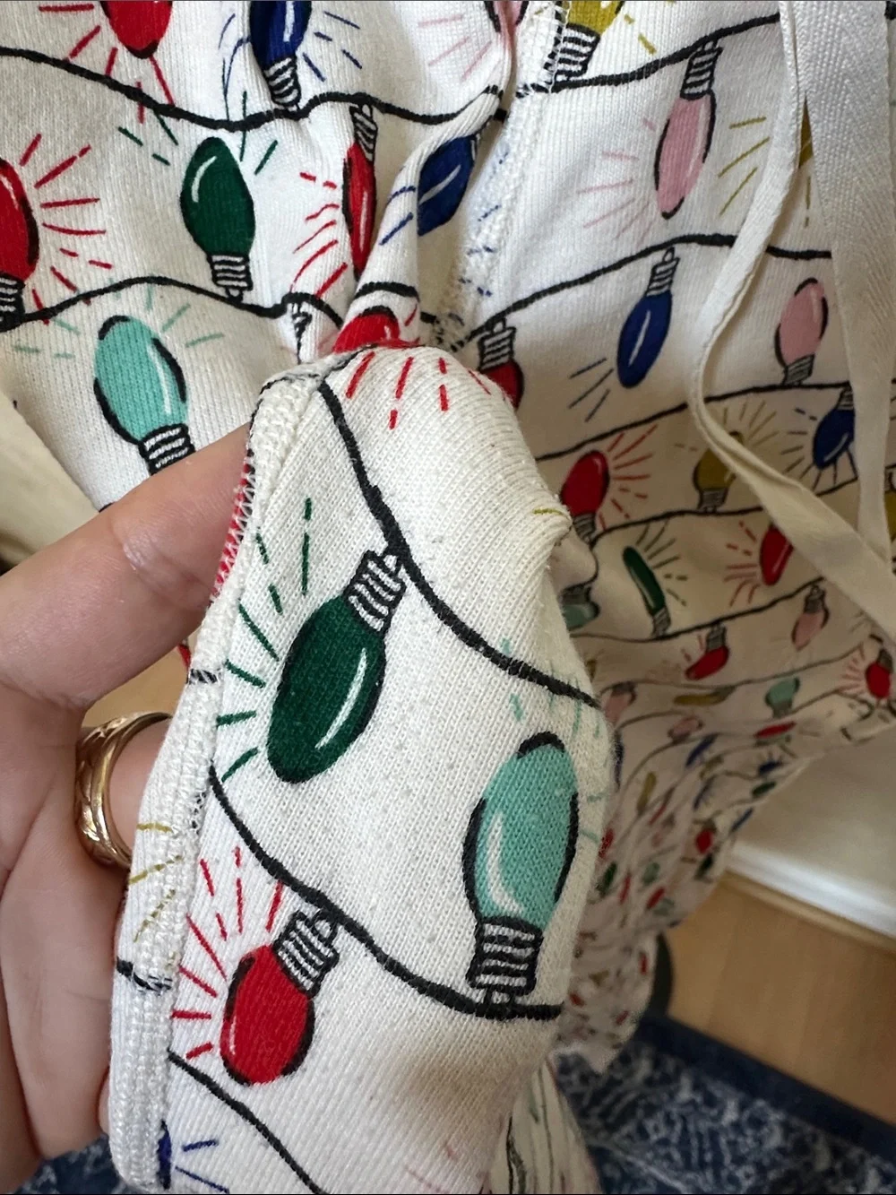 Hanna Andersson Pajama Joggers in Bright Bulbs